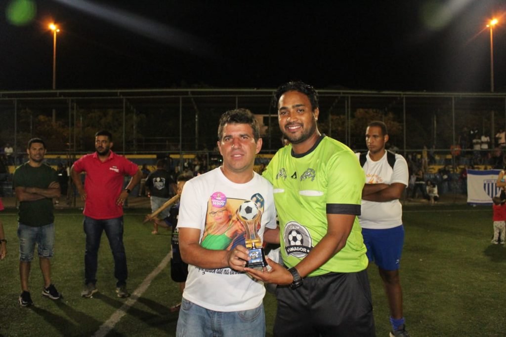 Foto: Rodrigo Ferreira | V1sports – Diretor de Esportes – Gean e Índio – conquistou o troféu de melhor árbitro